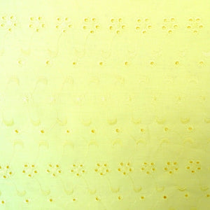 Tissu Noeud cache-agrafes de soutien-gorge Atelier Madeleine made in France broderie jaune