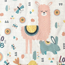 Charger l&#39;image dans la galerie, Coffret fête des mères de cotons démaquillants lavables imprimé lamas made in France Atelier Madeleine