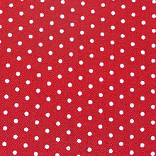 Charger l&#39;image dans la galerie, Chouchou foulard rouge imprimé pois Atelier Madeleine made in France