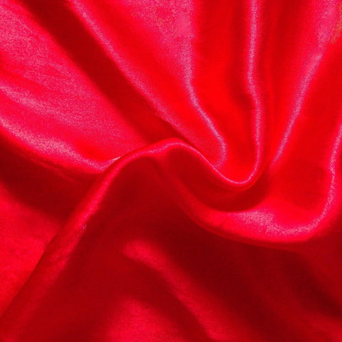 Tissu Noeud cache-agrafes de soutien-gorge Atelier Madeleine made in France satin rouge
