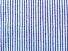 Charger l&#39;image dans la galerie, Chouchou seersucker rayé violet made in France Atelier Madeleine