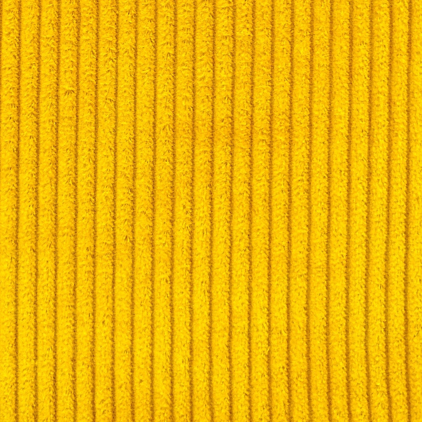 Tissu Chouchou velours côtelé Atelier Madeleine made in France coloris jaune moutarde